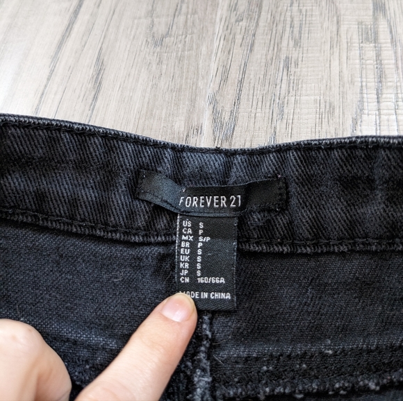 Forever 21 Denim Mini Skirt - Picture 5 of 9